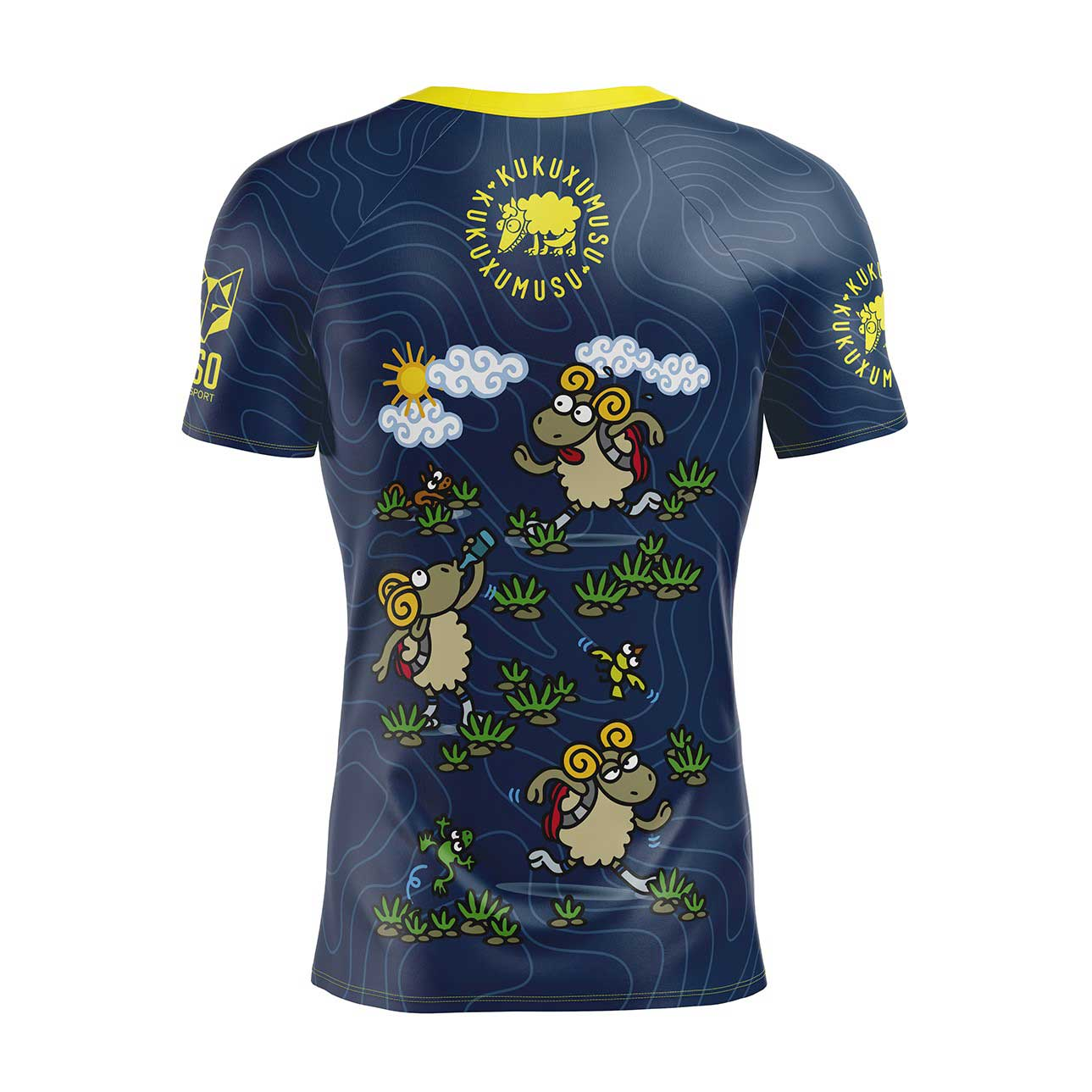 Camiseta de Manga Corta Hombre Kukuxumusu Bildot Trail