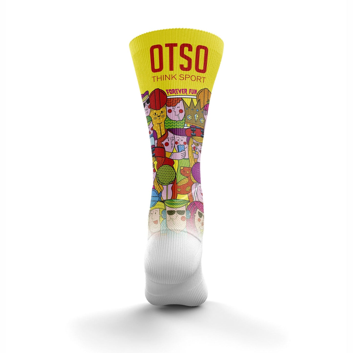 Medias Sublimados de Corte Alto Chupa Chups Forever Fun