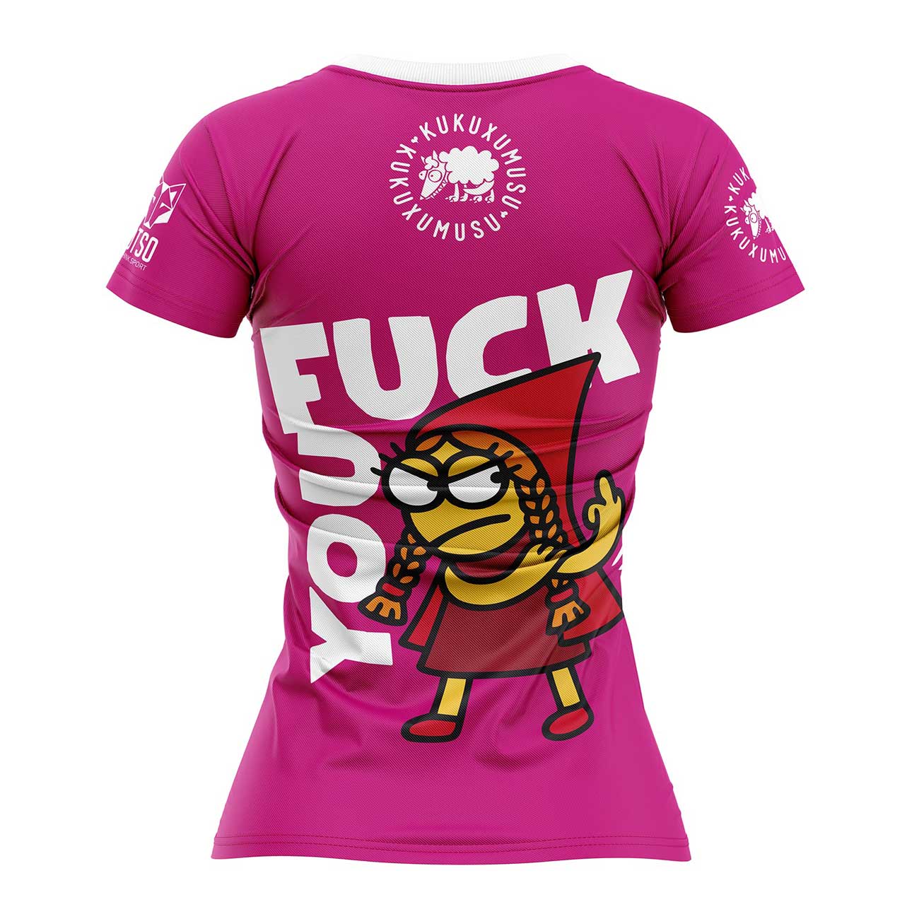 Camiseta Manga Corta Mujer Kukuxumusu Fuck You