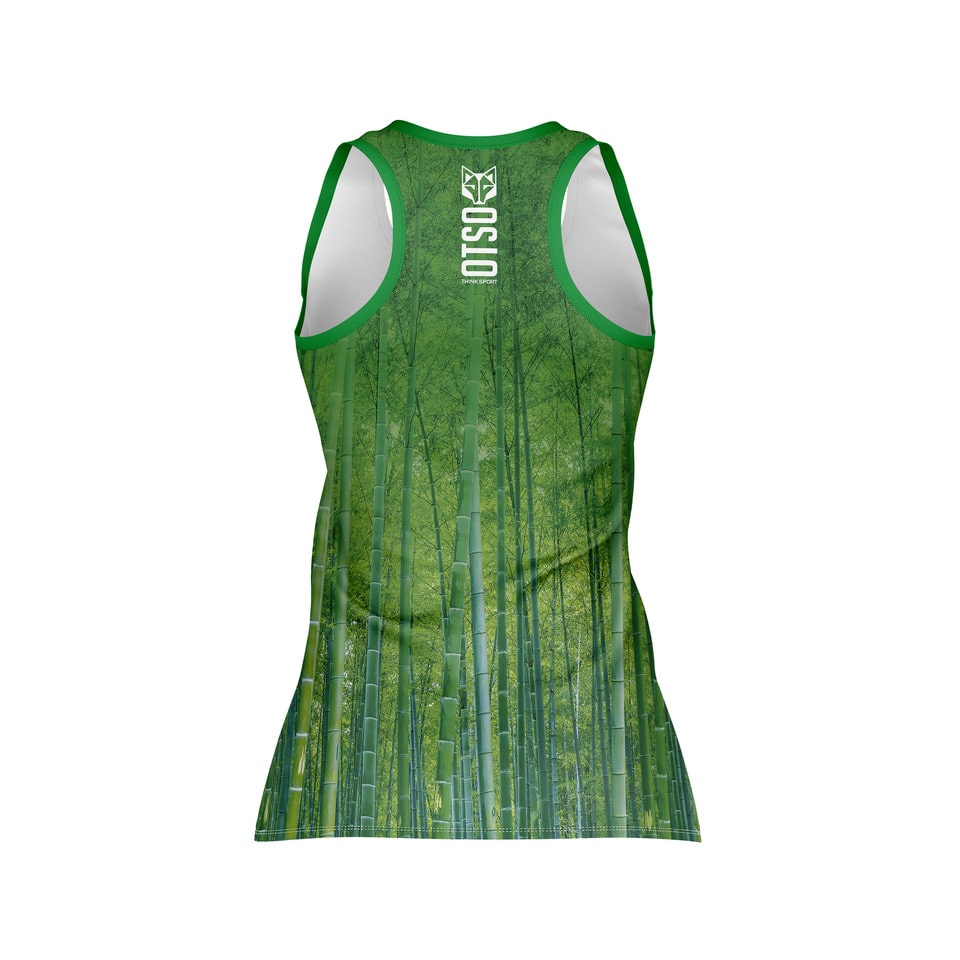 Camiseta Sin Mangas Mujer Bamboo