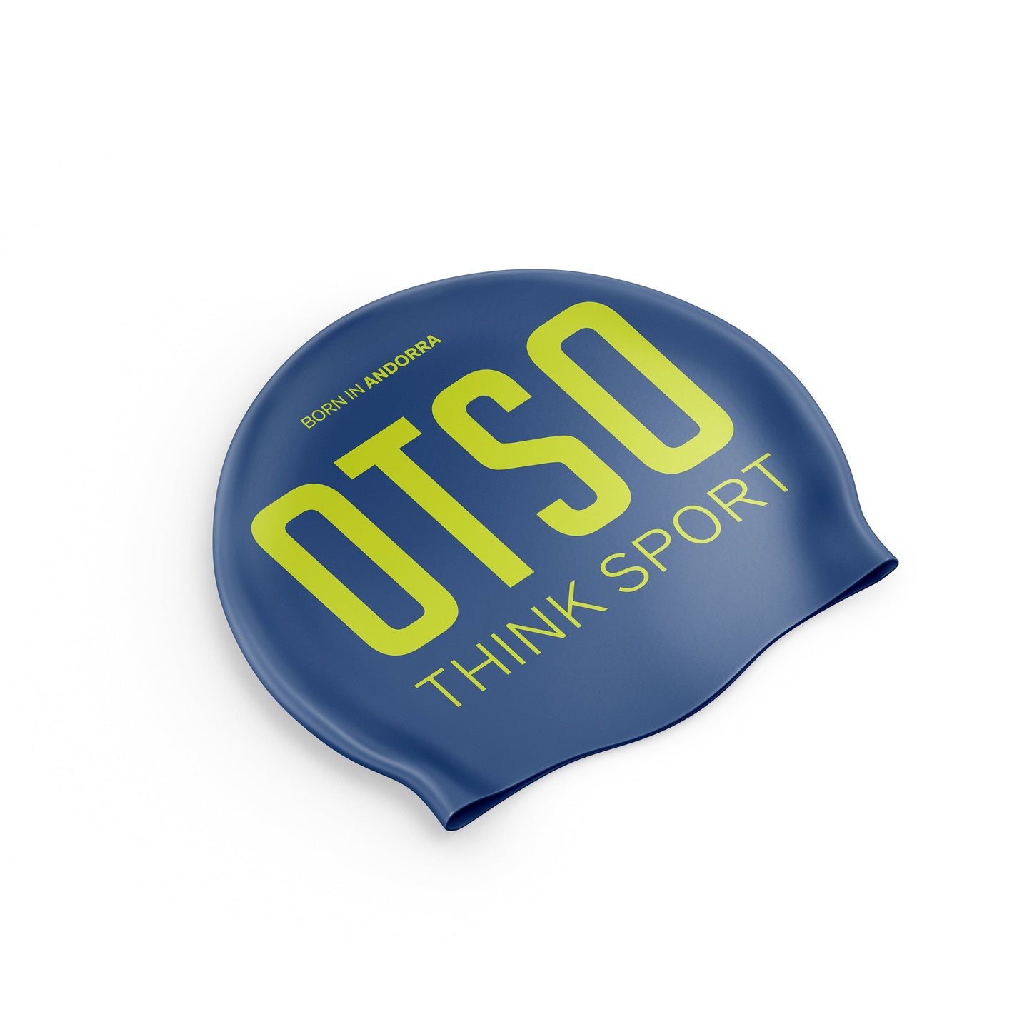 Gorro de Natación Electric Blue & Fluo Yellow