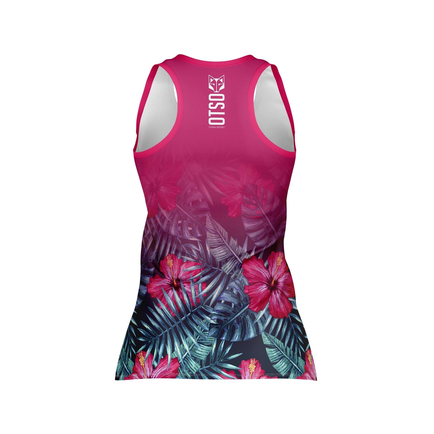 Camiseta Sin Mangas Mujer Tropical