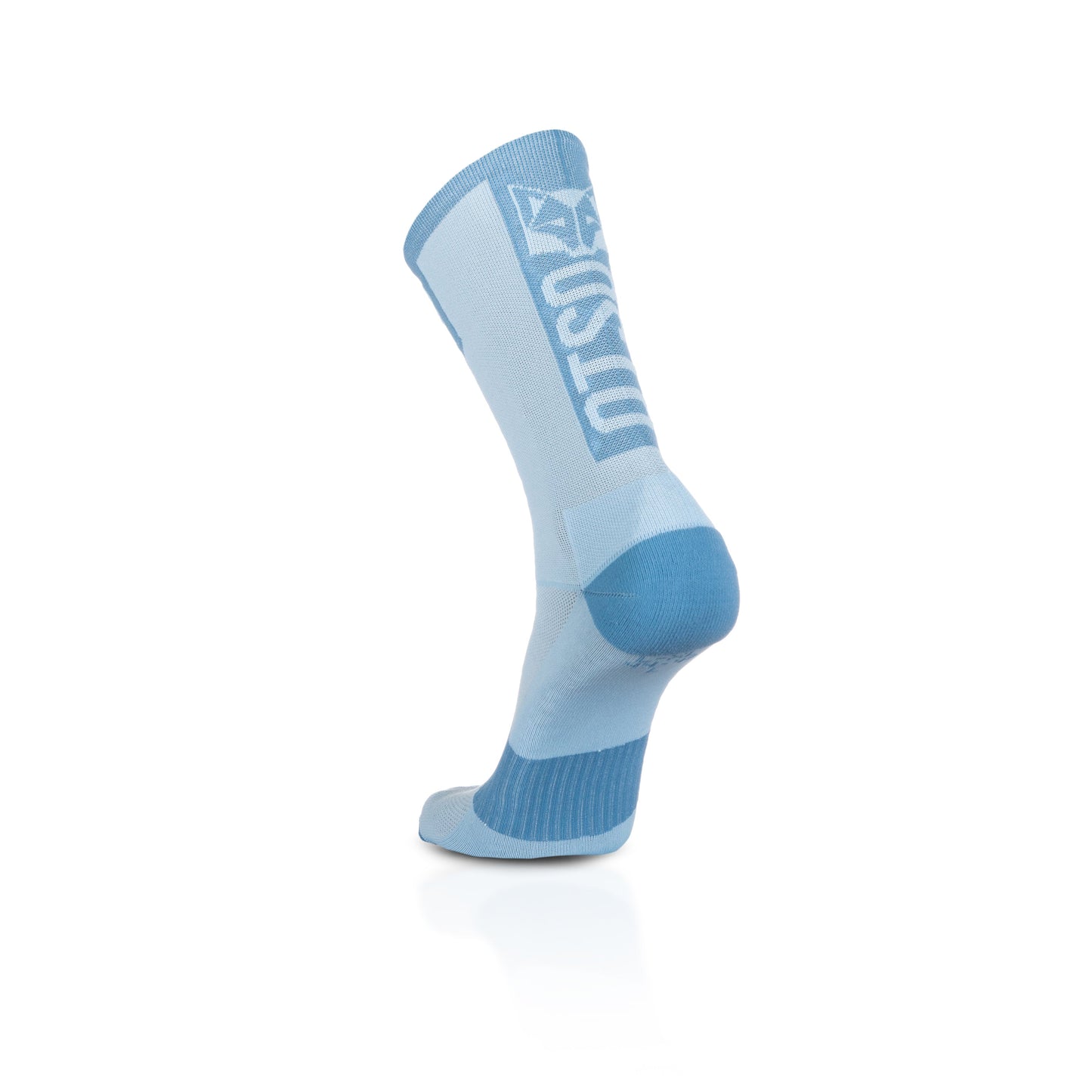 Medias de Ciclismo de Corte Alto Turquoise & Steel Blue