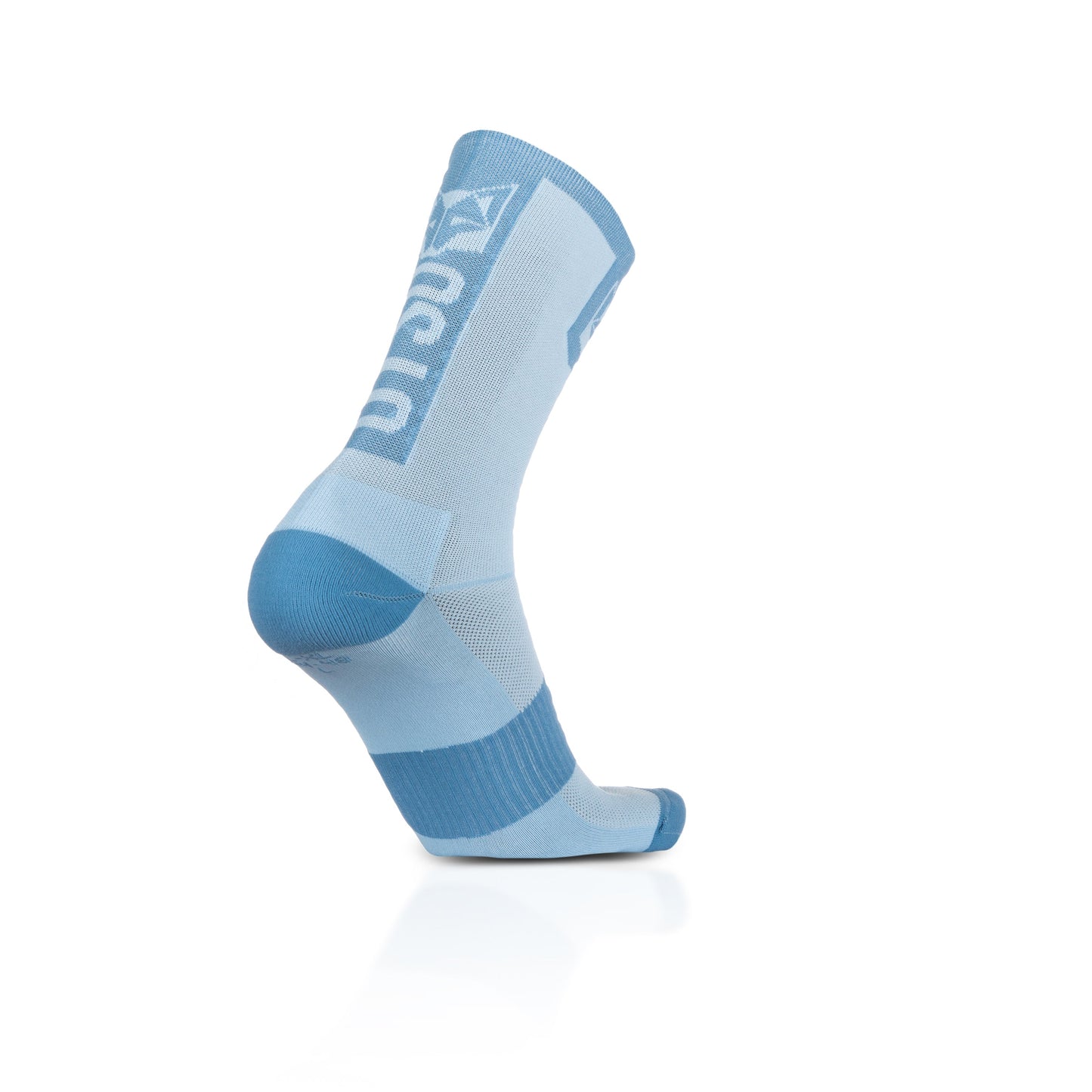 Medias de Ciclismo de Corte Alto Turquoise & Steel Blue