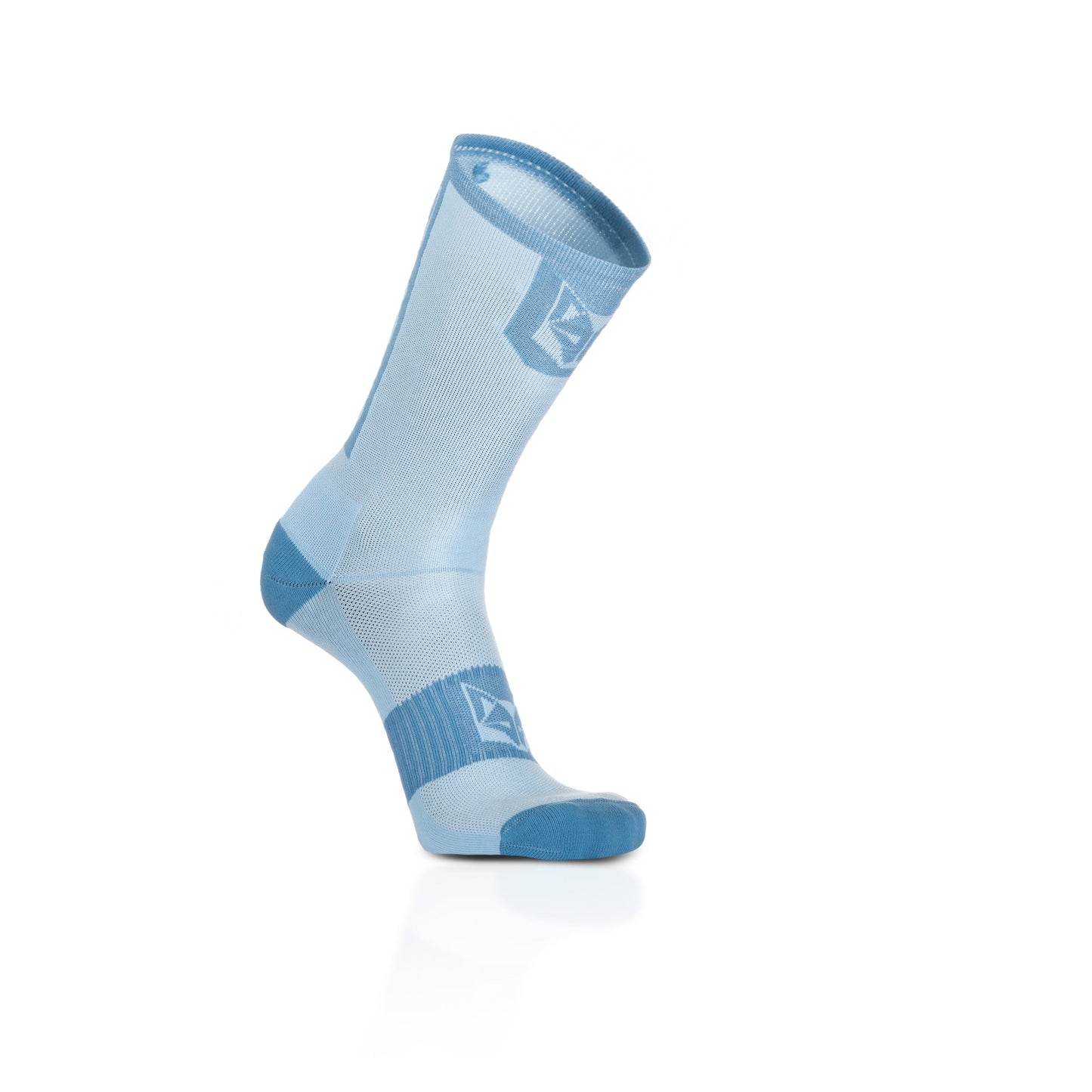Medias de Ciclismo de Corte Alto Turquoise & Steel Blue