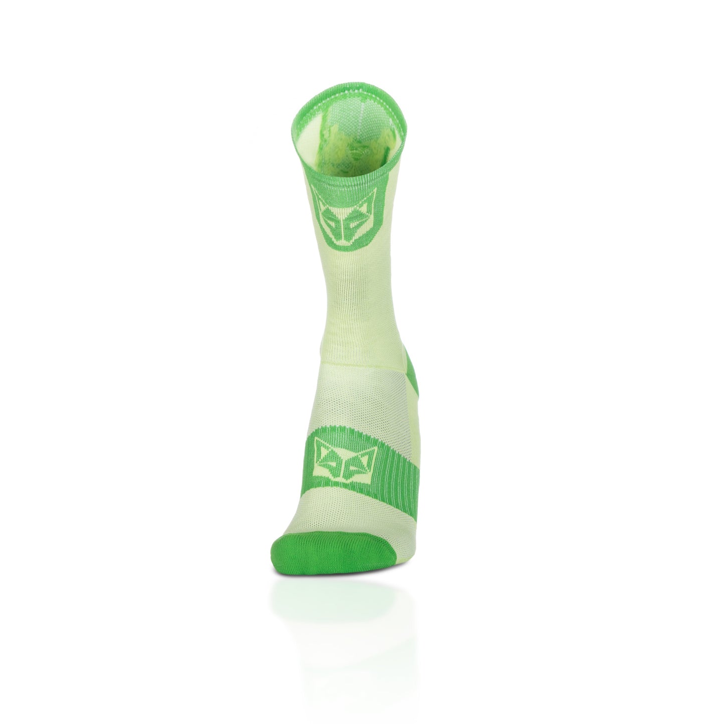 Medias de Ciclismo de Corte Alto Green Lime & Green Apple (Outlet)