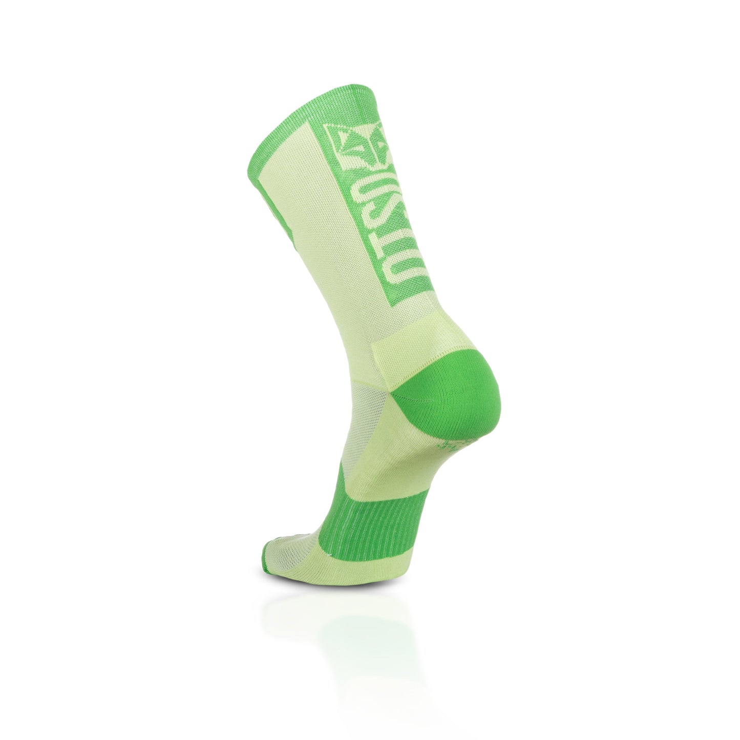 Medias de Ciclismo de Corte Alto Green Lime & Green Apple (Outlet)