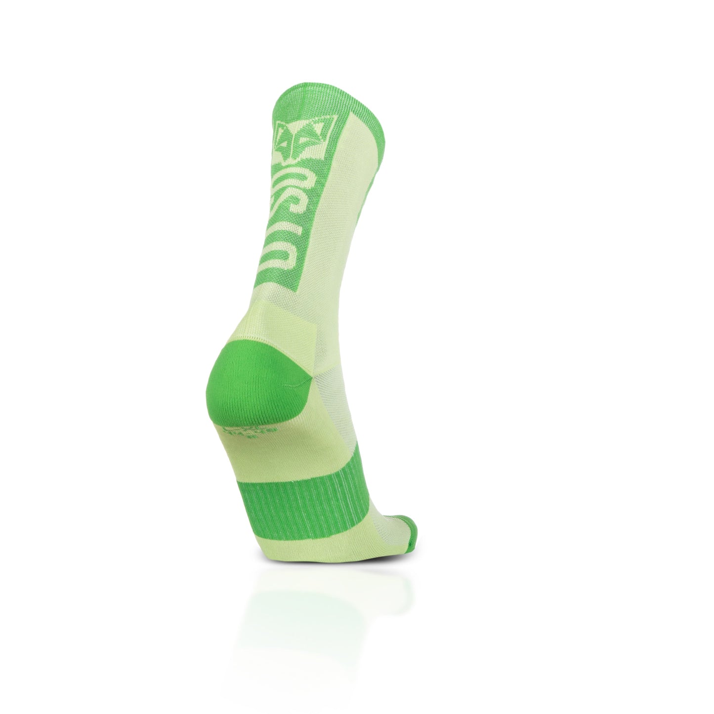Medias de Ciclismo de Corte Alto Green Lime & Green Apple (Outlet)