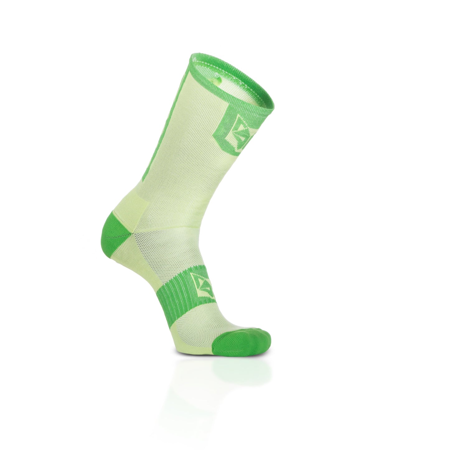 Medias de Ciclismo de Corte Alto Green Lime & Green Apple (Outlet)