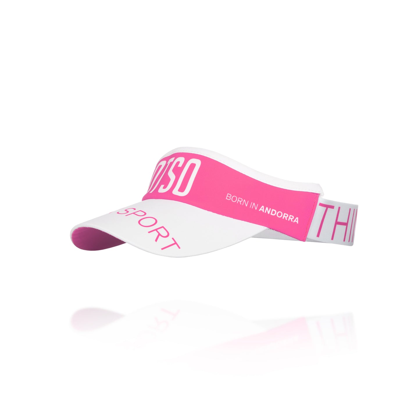 Visera Fluo Pink & White