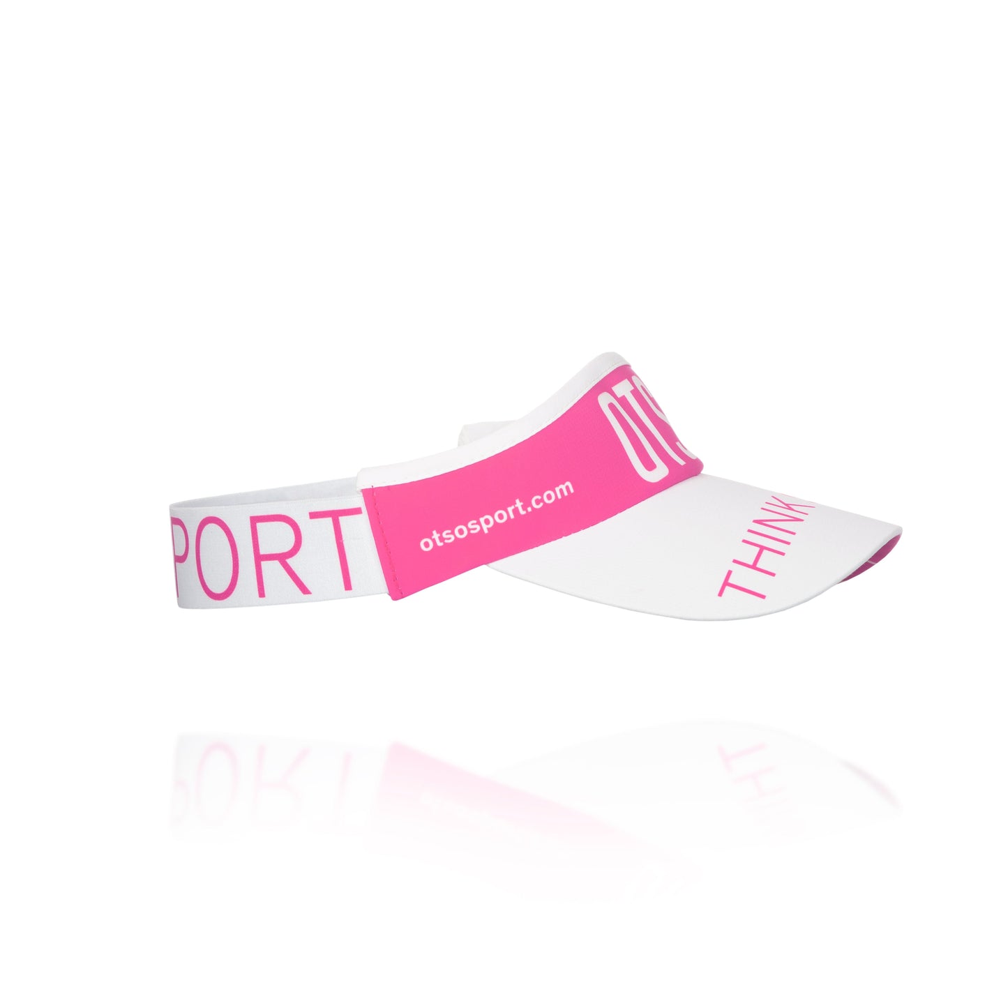 Visera Fluo Pink & White