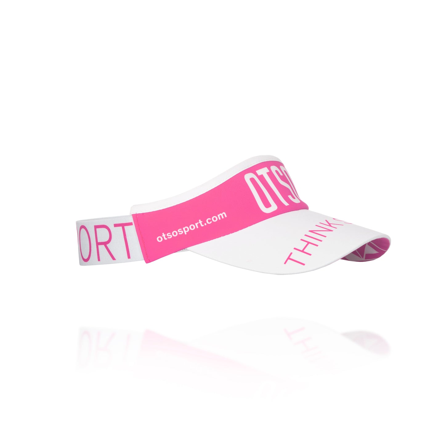 Visera Fluo Pink & White
