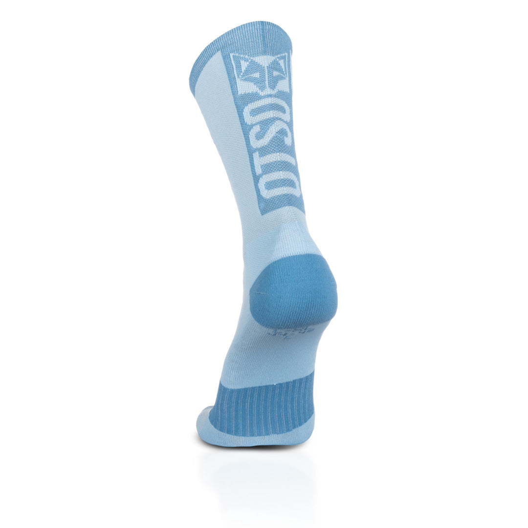 Medias de Ciclismo de Corte Alto Turquoise & Steel Blue