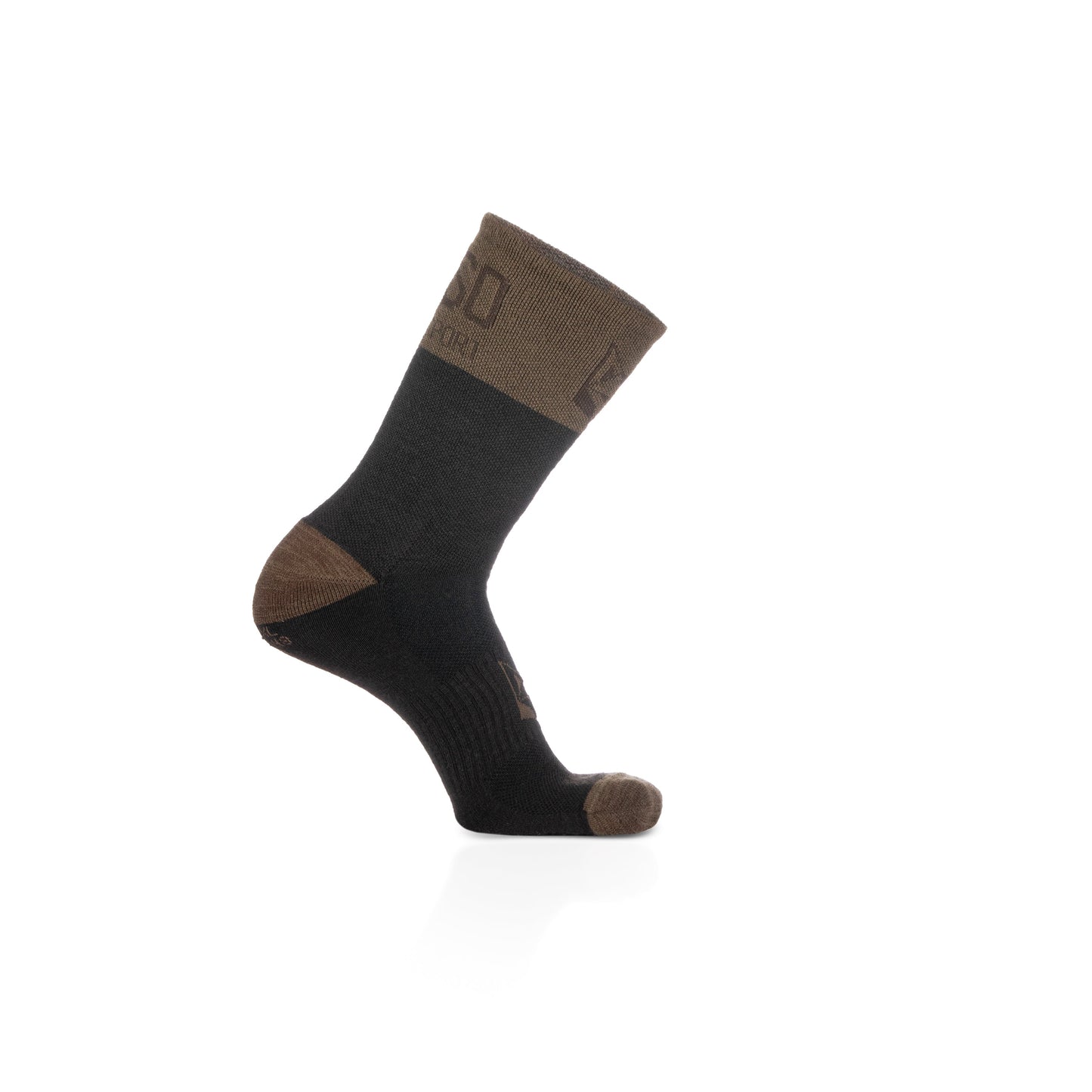 Medias de Lana de Merino de Corte Alto Brown Trunk