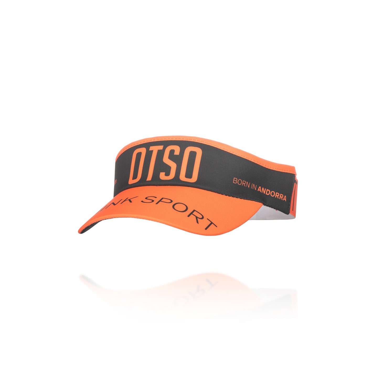Visera Black & Fluo Orange