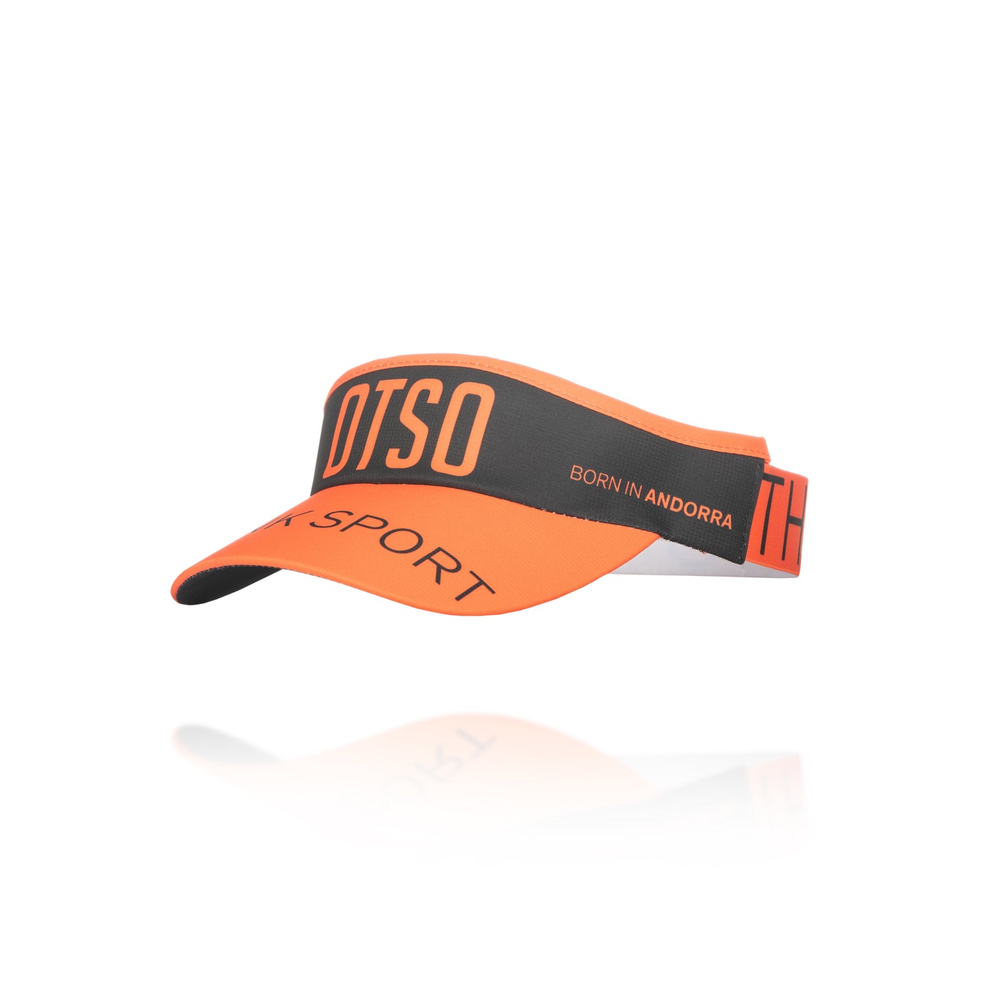 Visera Black & Fluo Orange
