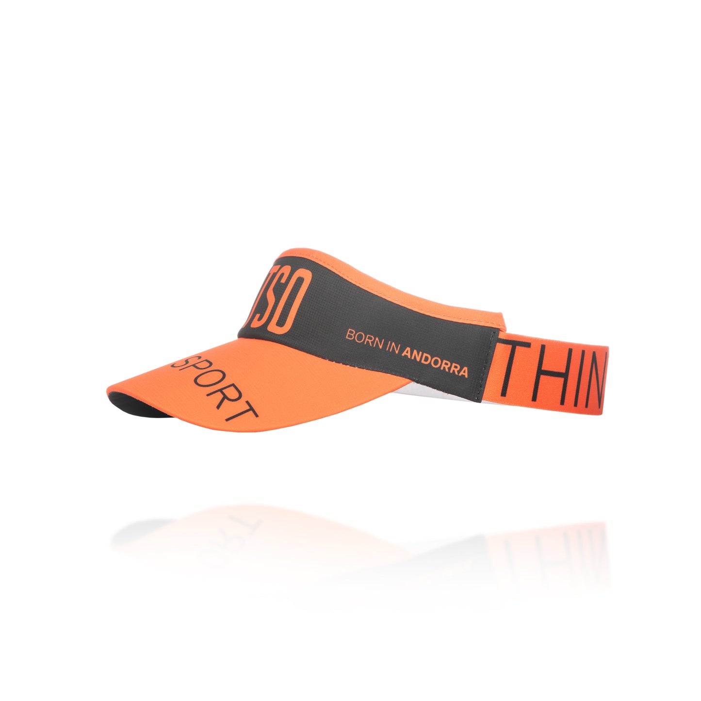 Visera Black & Fluo Orange