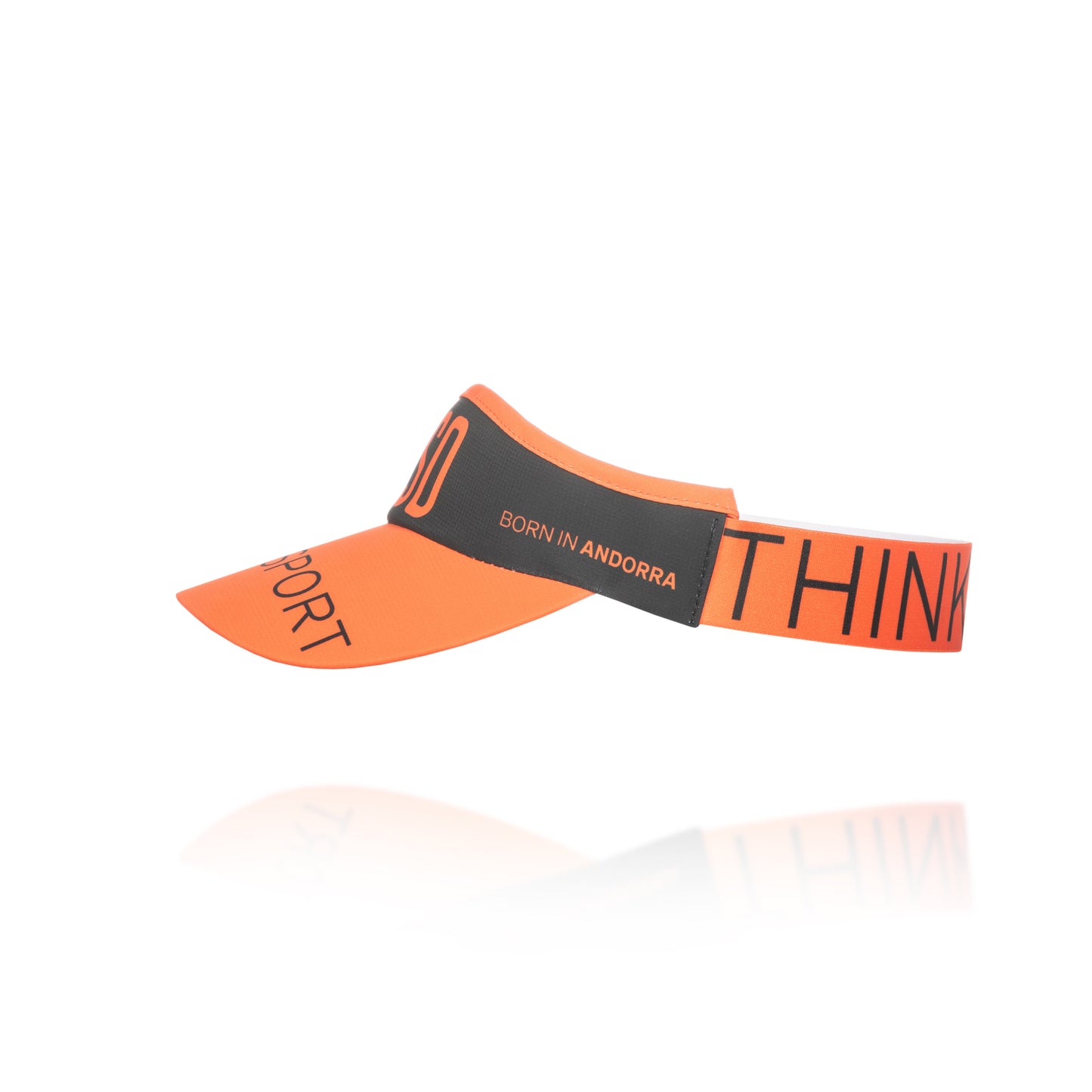 Visera Black & Fluo Orange