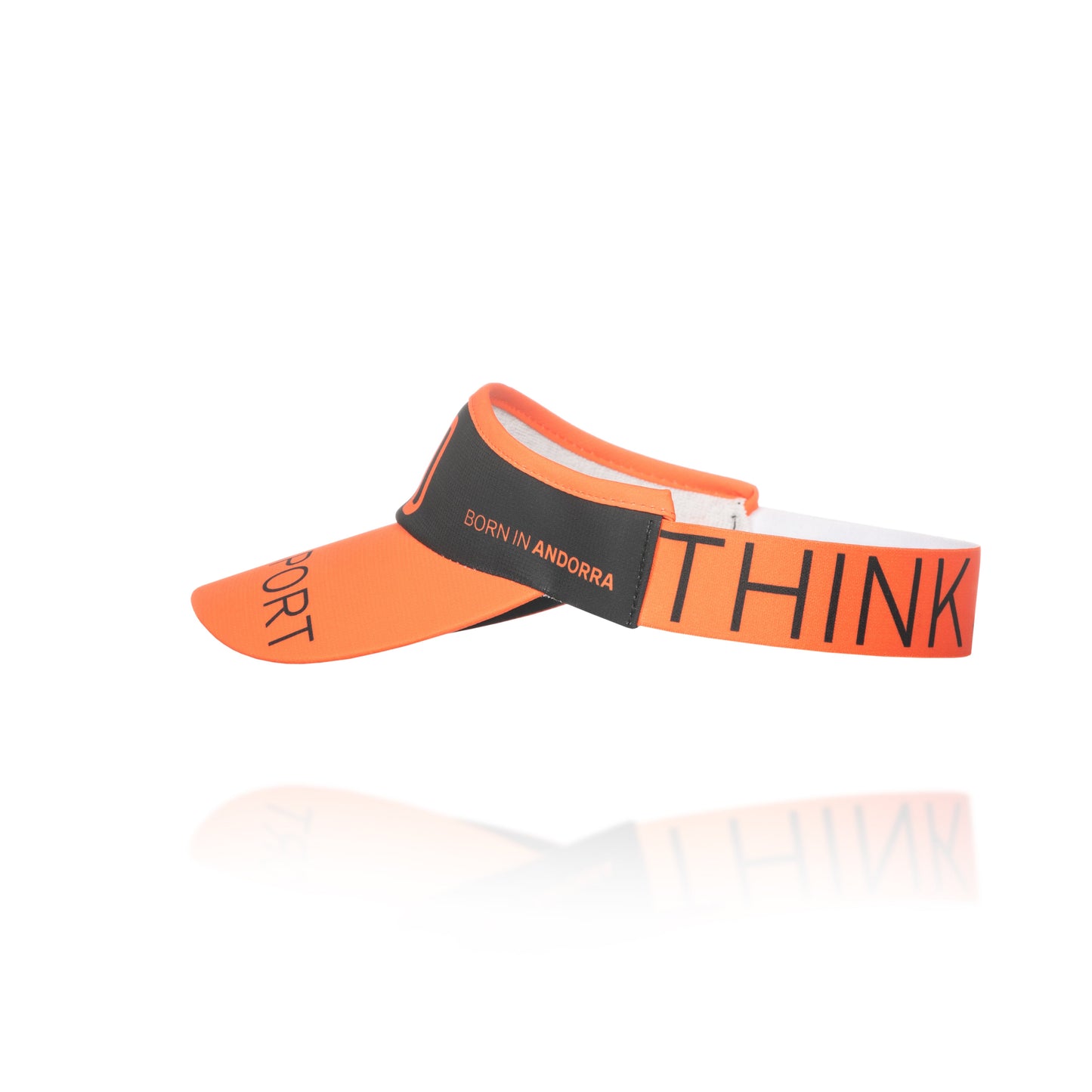 Visera Black & Fluo Orange