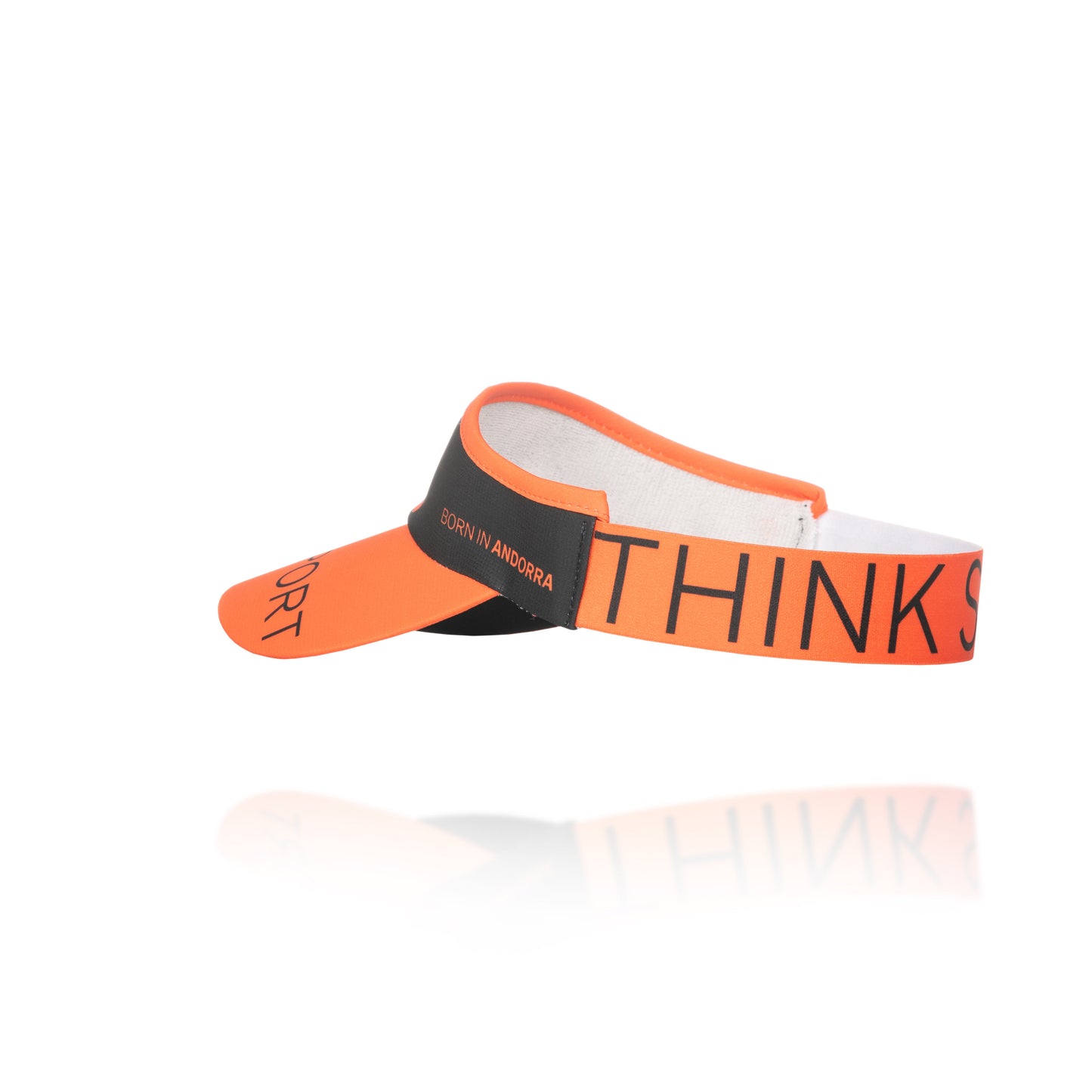 Visera Black & Fluo Orange