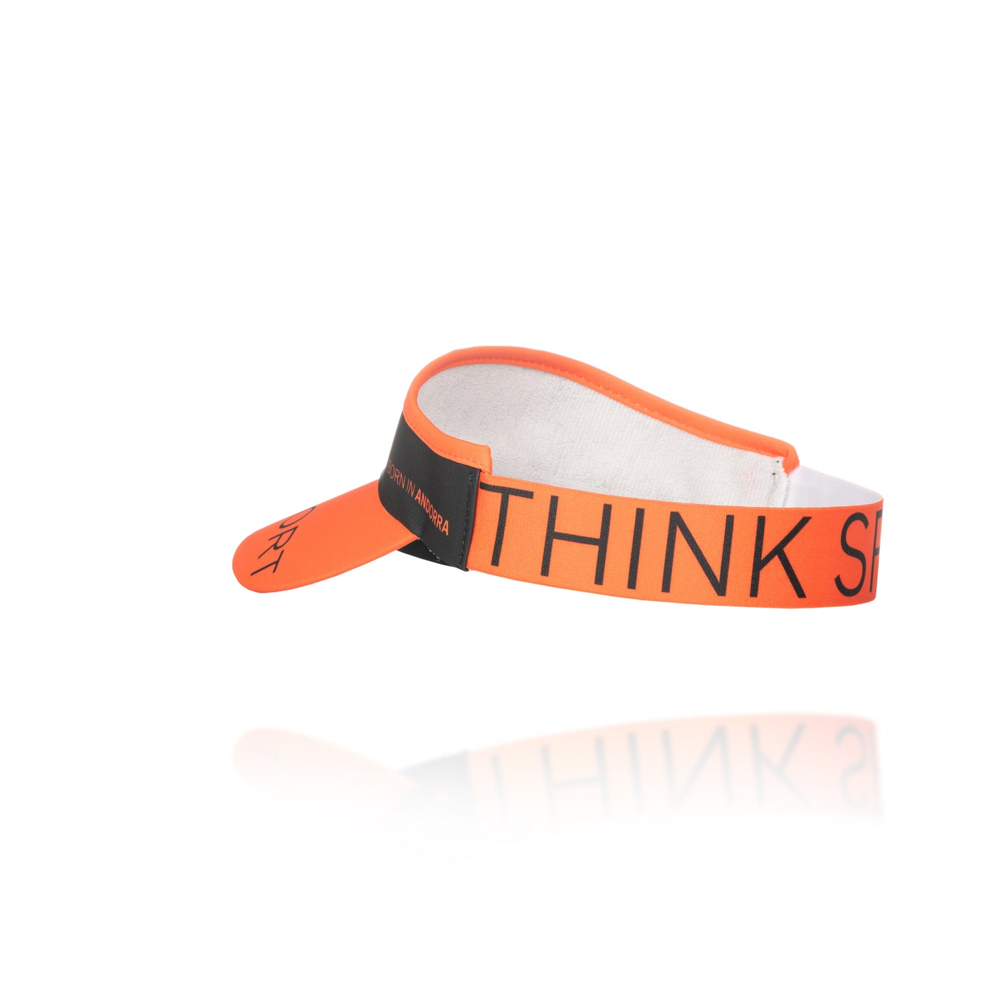 Visera Black & Fluo Orange