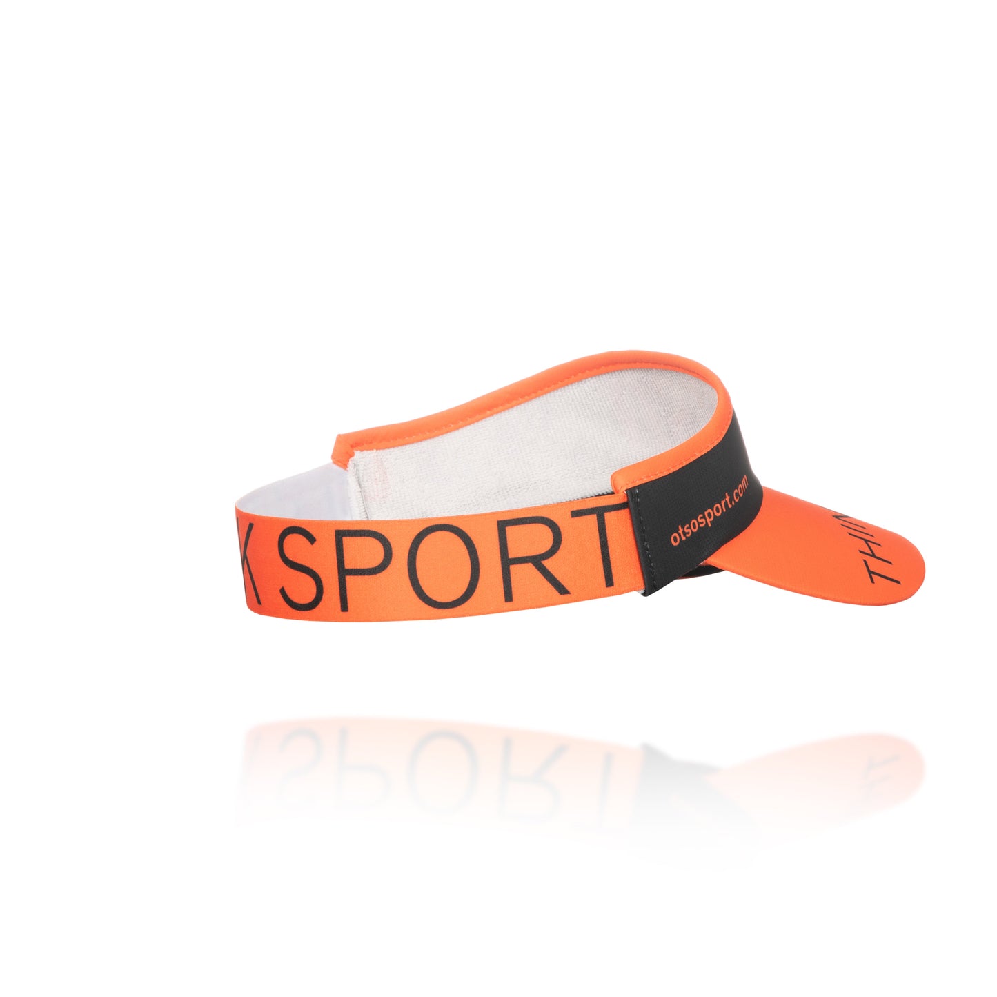 Visera Black & Fluo Orange