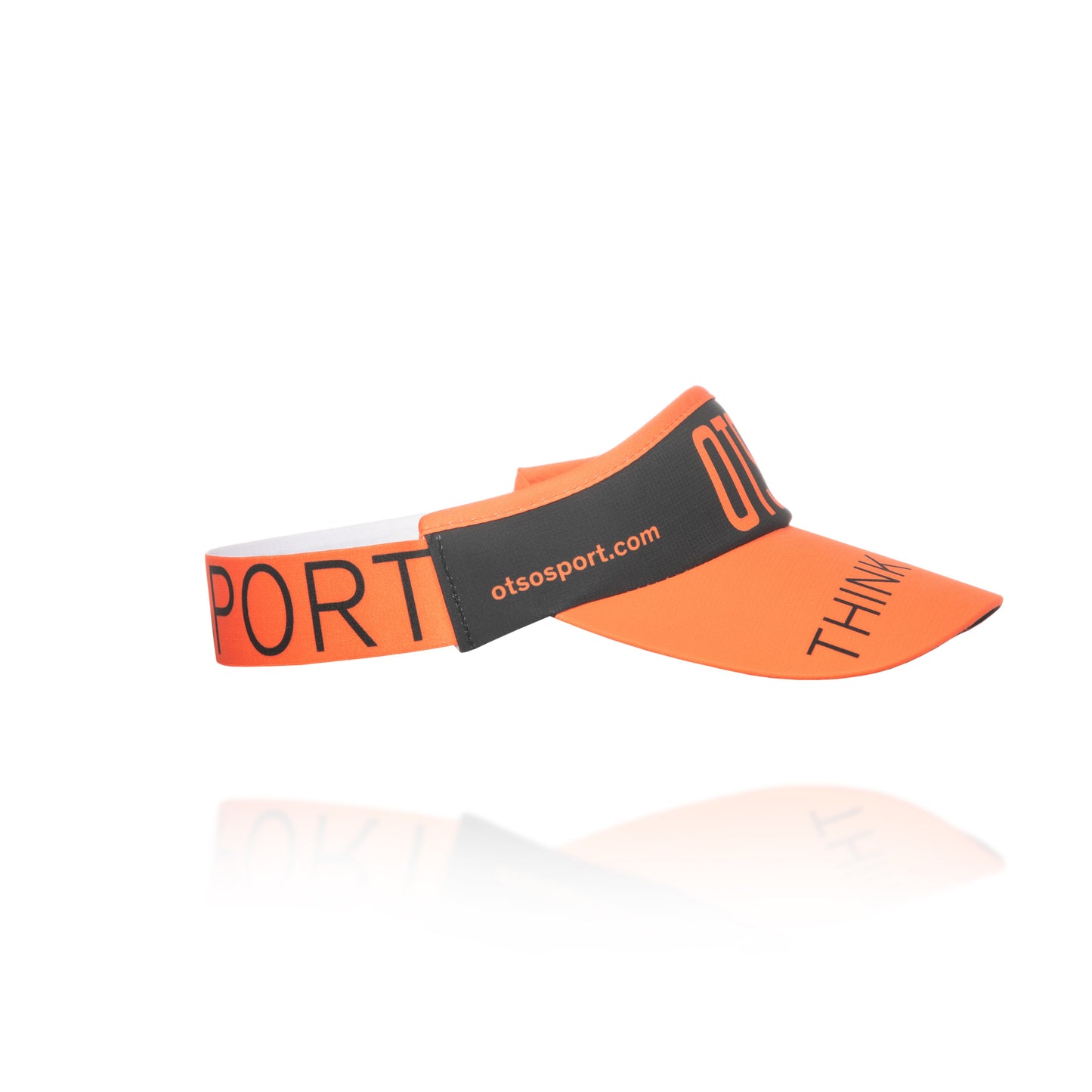 Visera Black & Fluo Orange