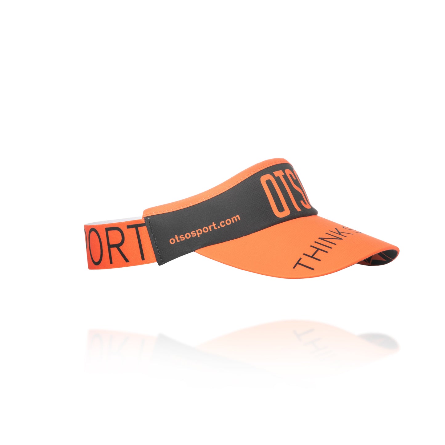Visera Black & Fluo Orange