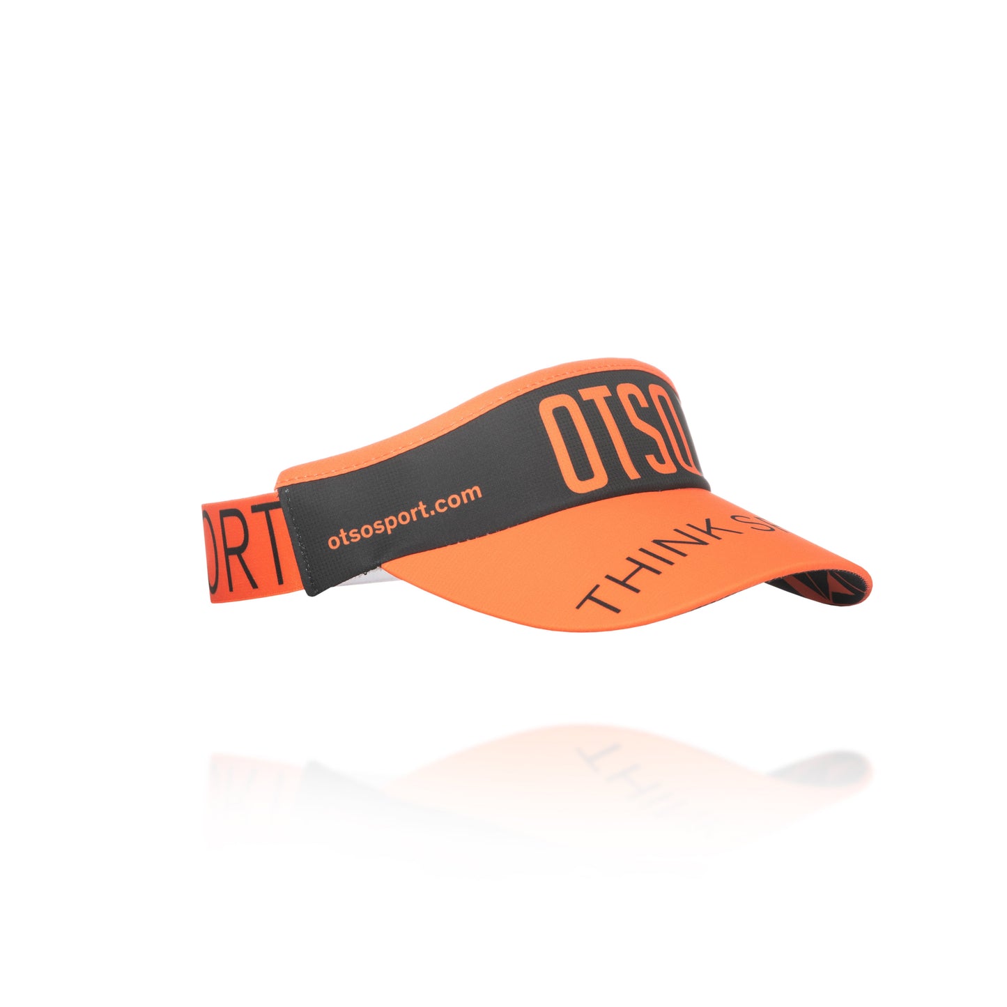 Visera Black & Fluo Orange