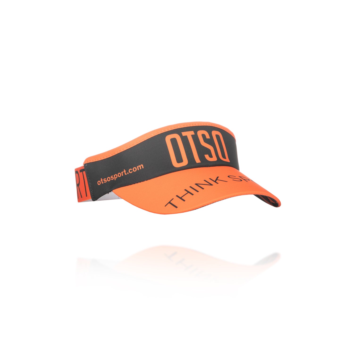 Visera Black & Fluo Orange