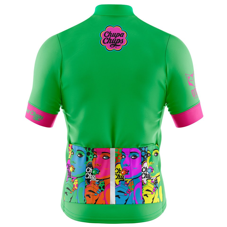Jersey de Ciclismo Manga Corta Hombre Chupa Chups Warhool
