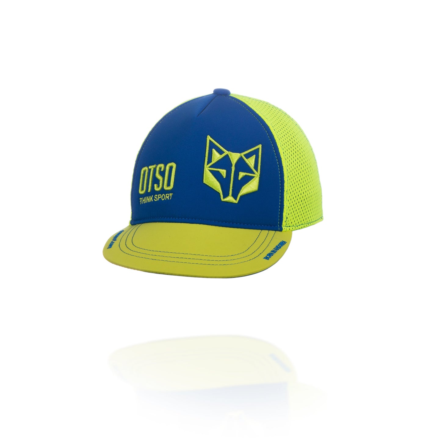 Gorra Snapback Electric Blue & Fluo Yellow