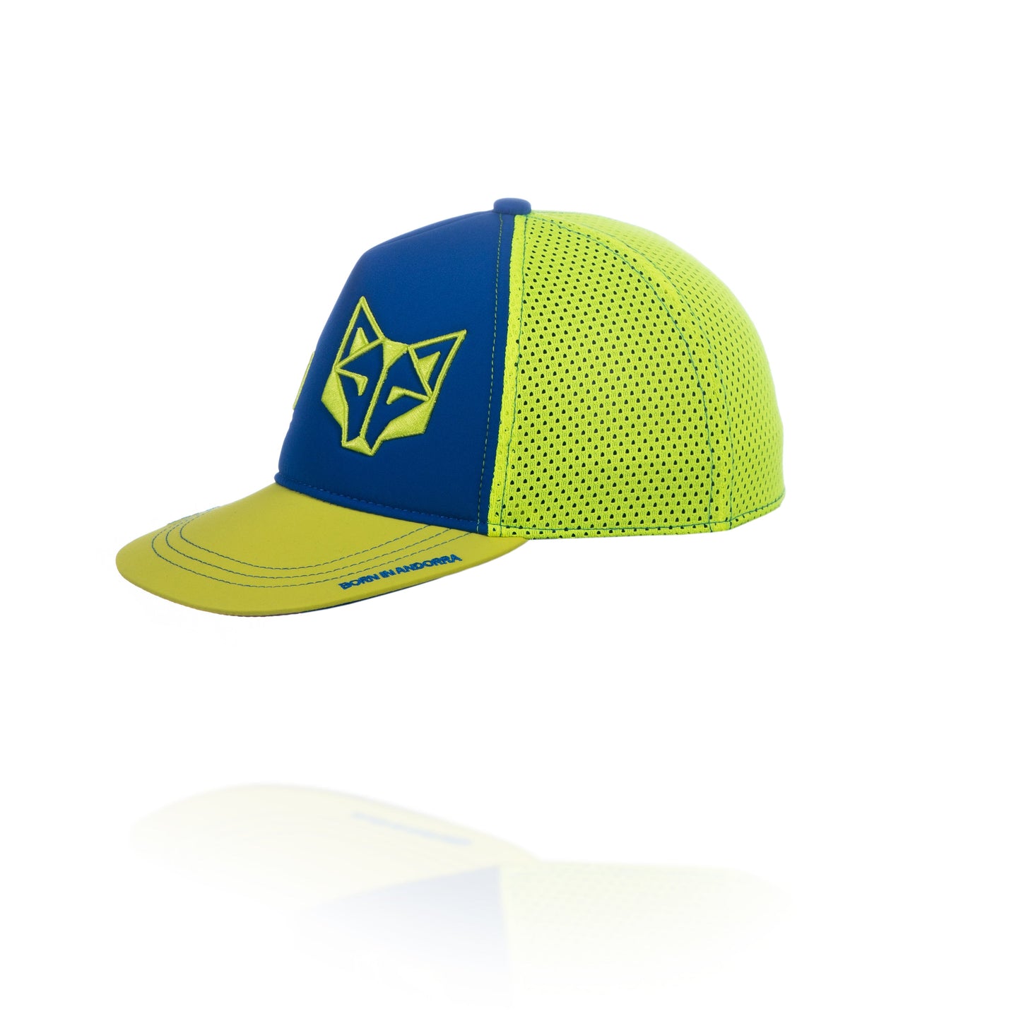 Gorra Snapback Electric Blue & Fluo Yellow