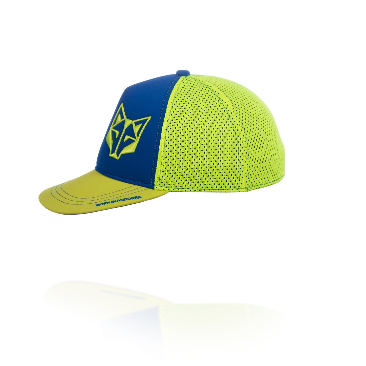 Gorra Snapback Electric Blue & Fluo Yellow