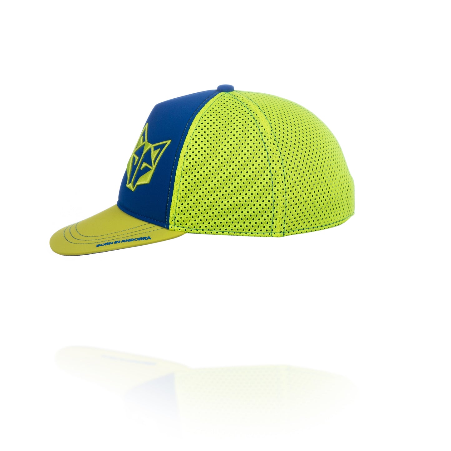 Gorra Snapback Electric Blue & Fluo Yellow