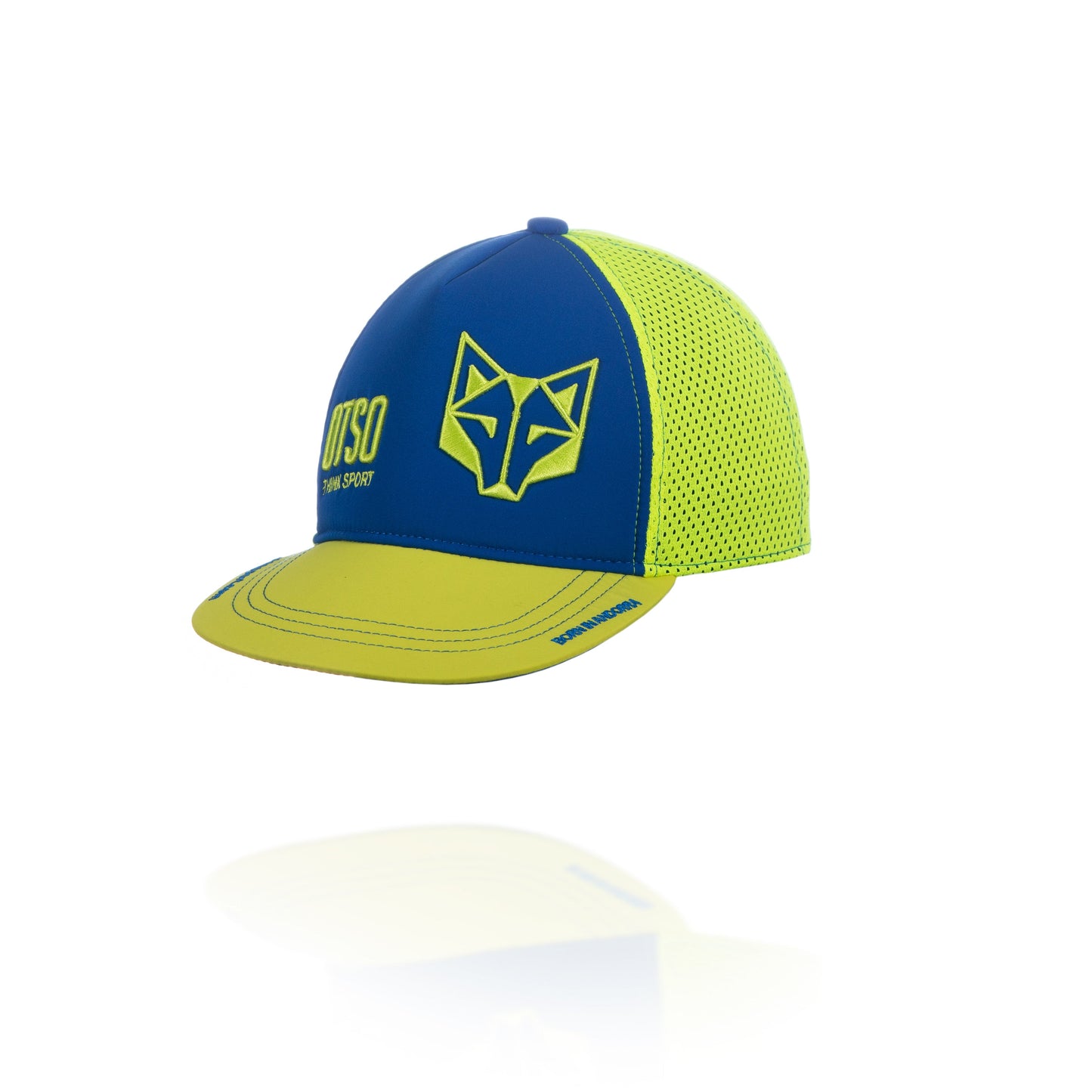 Gorra Snapback Electric Blue & Fluo Yellow