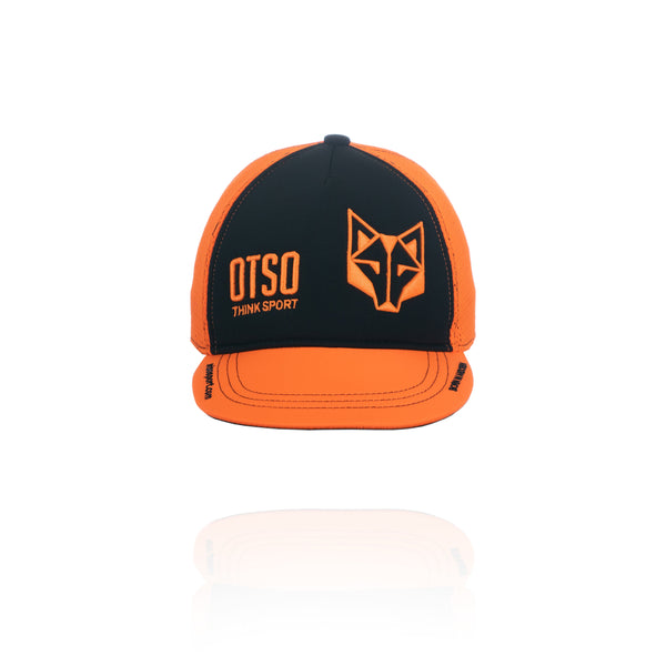 Gorra Snapback Black & Fluo Orange