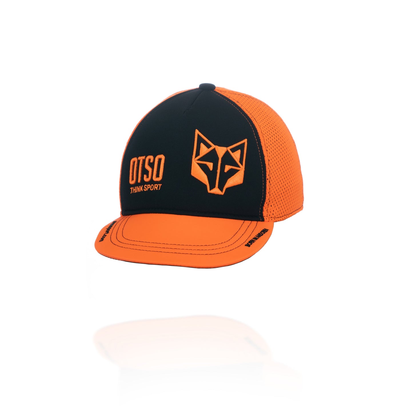 Gorra Snapback Black & Fluo Orange