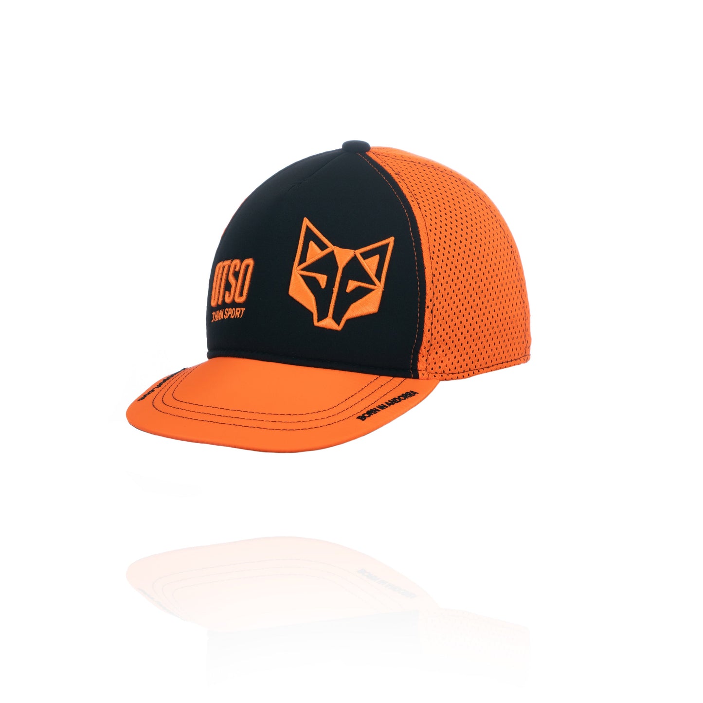 Gorra Snapback Black & Fluo Orange