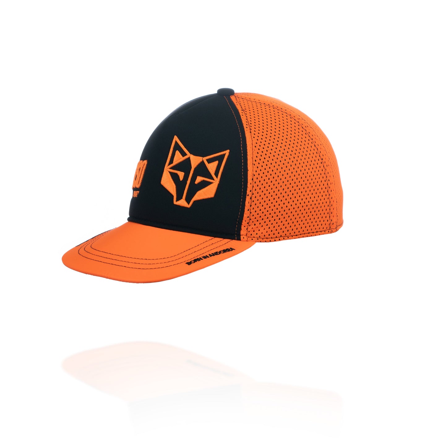 Gorra Snapback Black & Fluo Orange