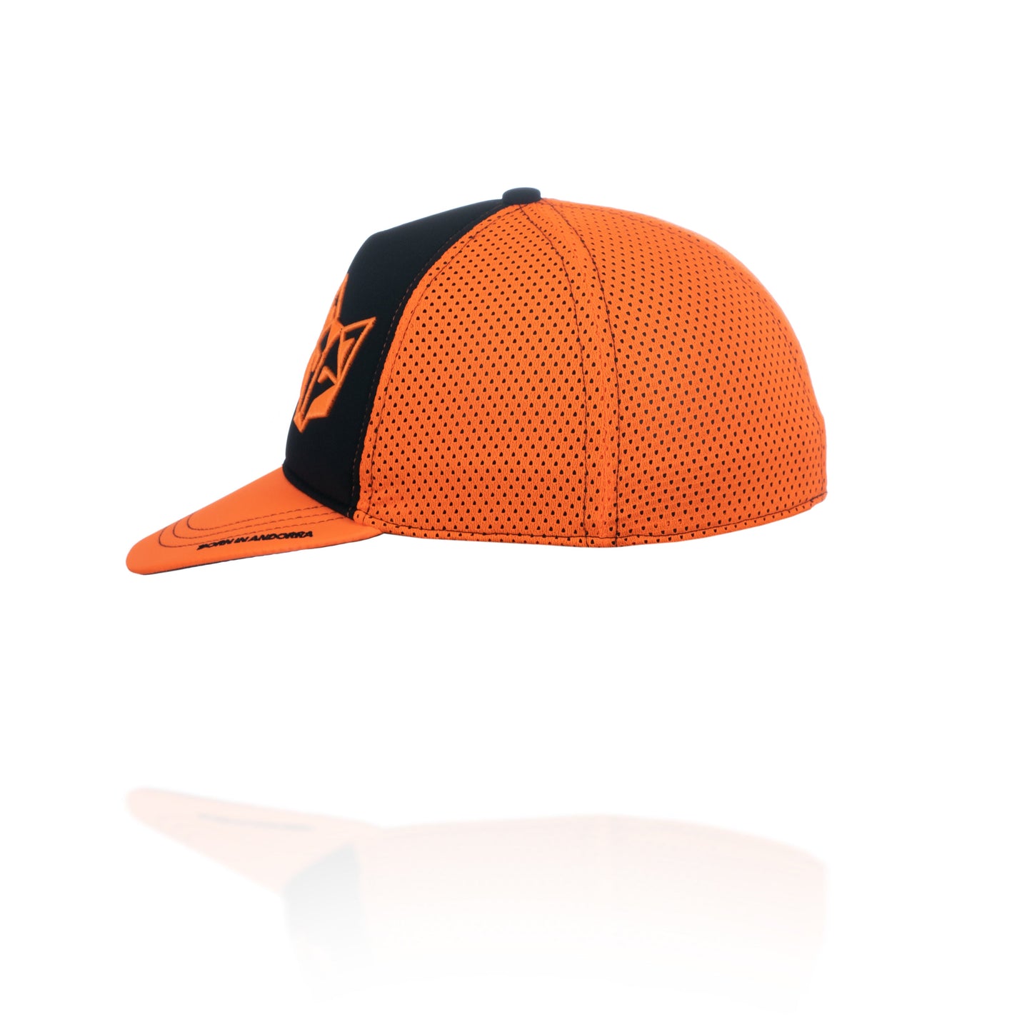 Gorra Snapback Black & Fluo Orange