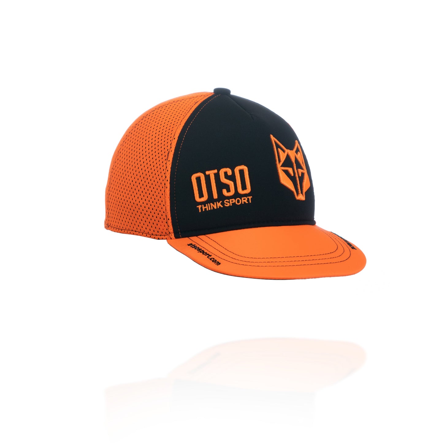 Gorra Snapback Black & Fluo Orange