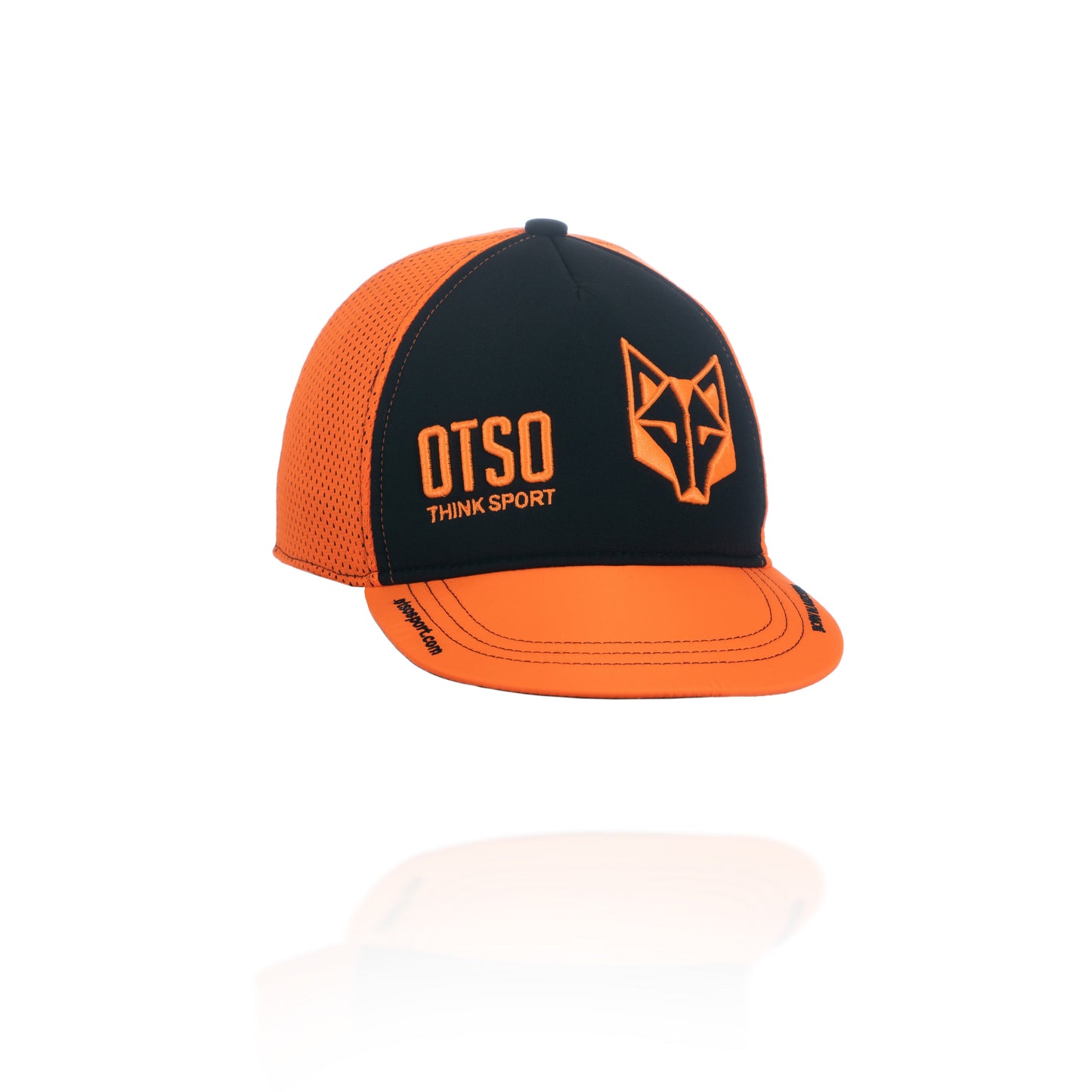 Gorra Snapback Black & Fluo Orange