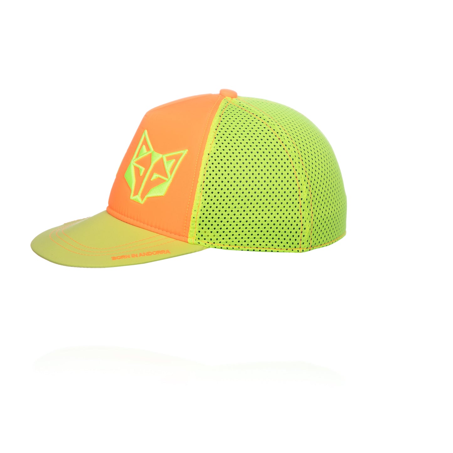 Gorra Snapback Fluo Orange & Fluo Yellow