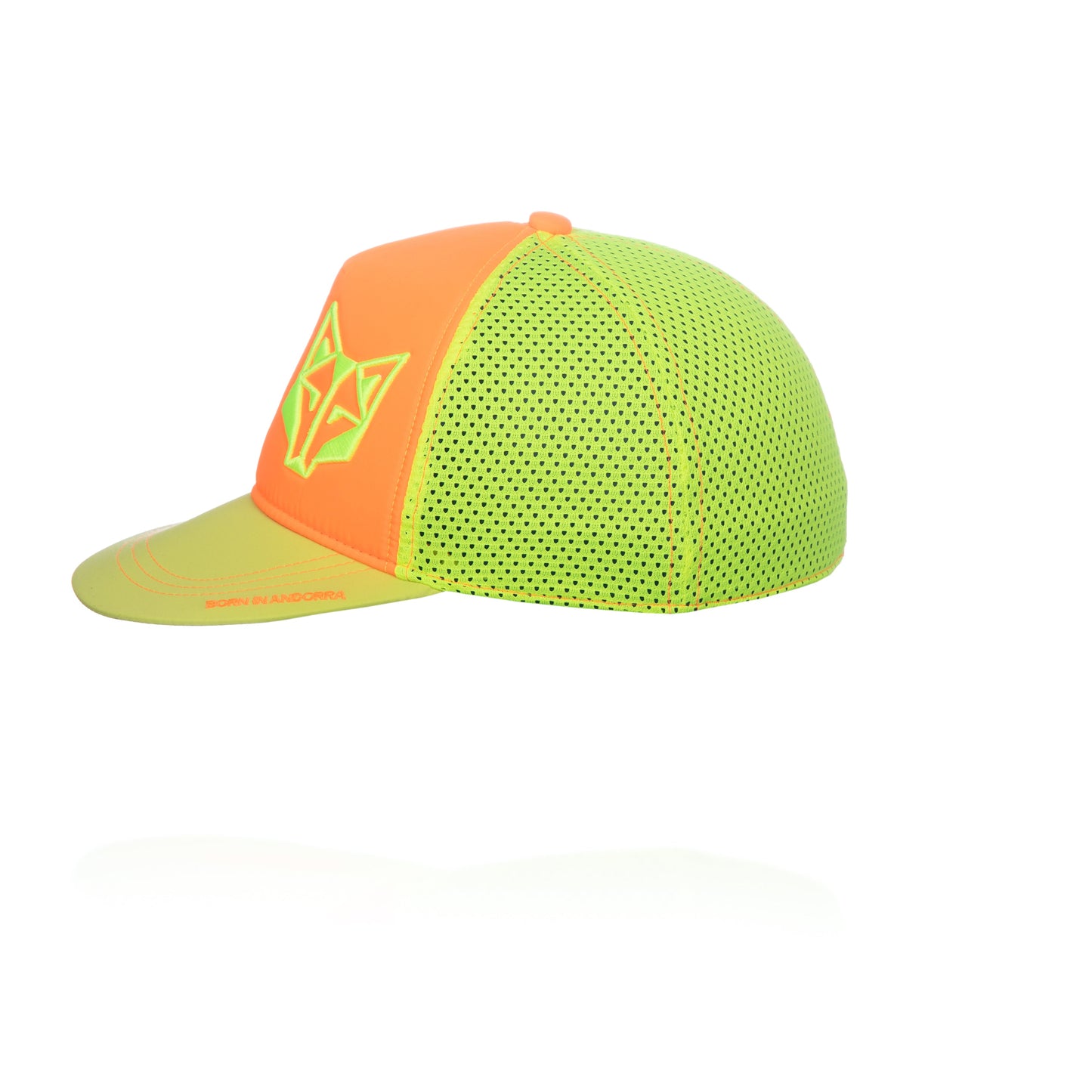 Gorra Snapback Fluo Orange & Fluo Yellow