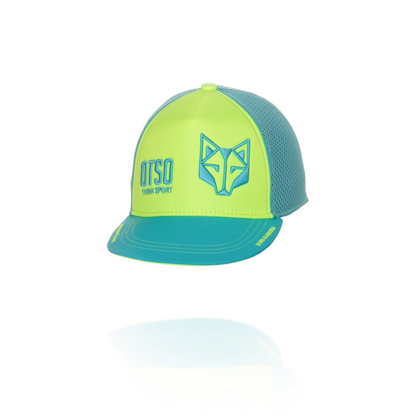 Gorra Snapback Yellow & Light Blue