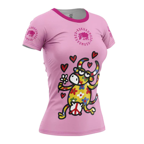 Camiseta Manga Corta Mujer Kukuxumusu Love